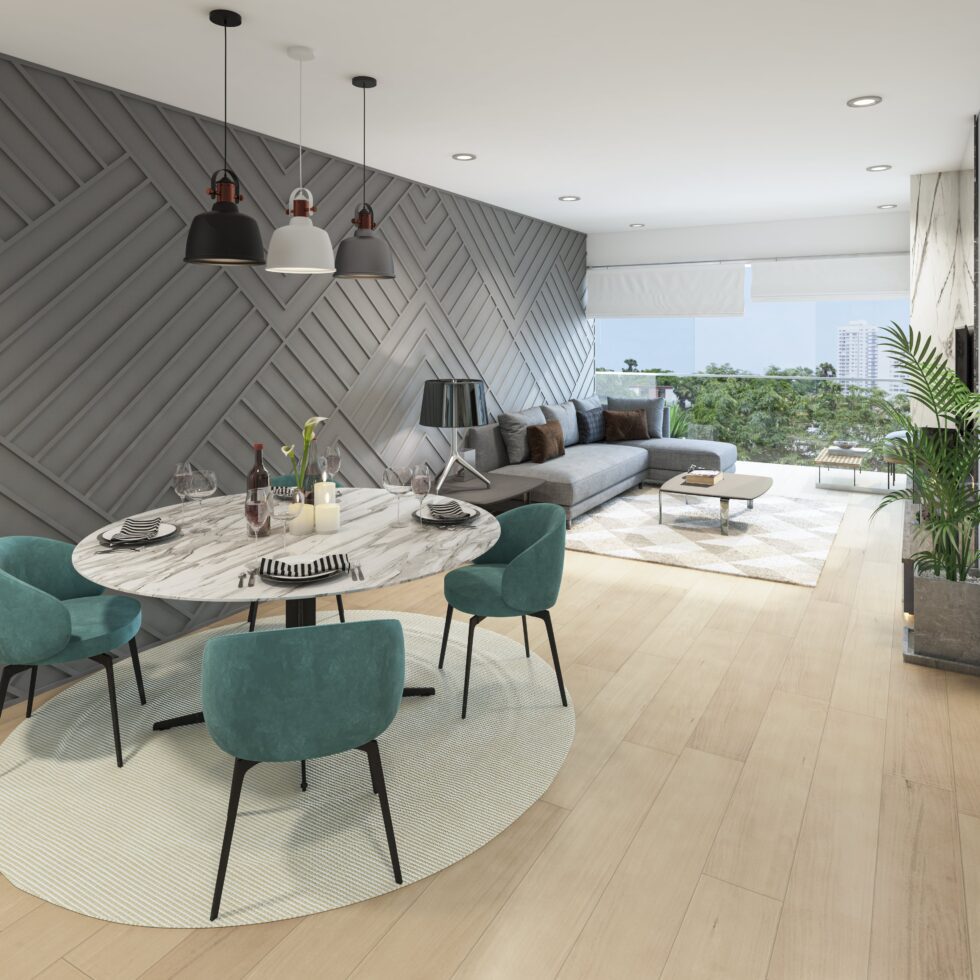 Diseño de hall de ingreso: El primer paso para impresionar.